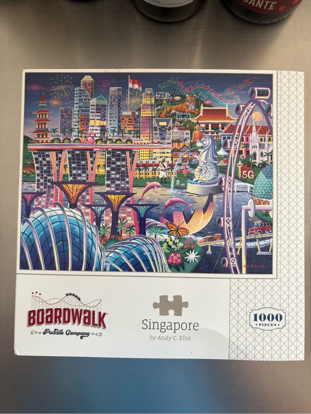 Boardwalk Singapore 1000-Piece Jigsaw Puzzle by